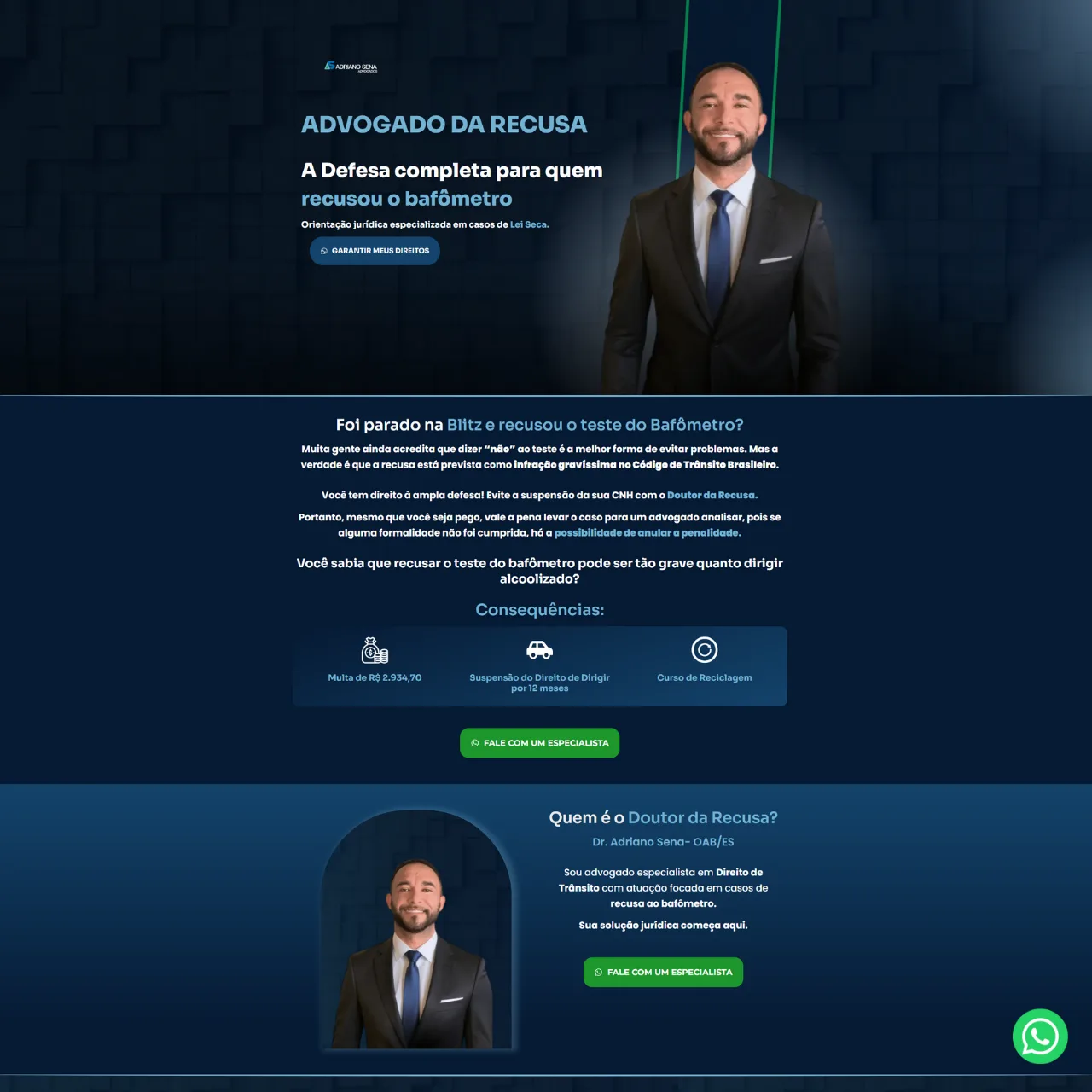 AF Sena Advogados - Direito de Trânsito